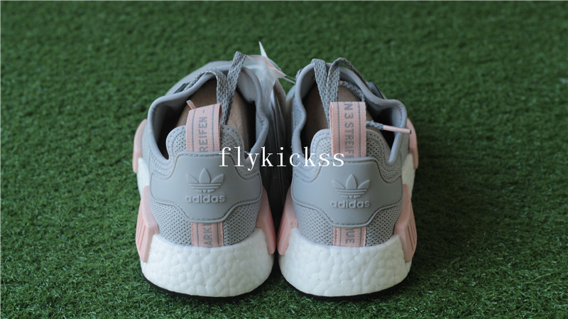 Real Boost Adidas NMD R1 PK Vapour Grey Pink